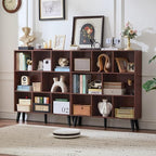 LEYAOYAO 8 Cube Bookshelf 3-Tier Bookcase - Image 4