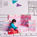 YOURIGAMI Kids and Toddler Play Couch, Convertible Folding Sofa, Durable Foam - Image 4