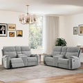HAOMARKETS Power Reclining Loveseat Sofa Set of 2 by HAOMARKETS