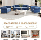 AVZEAR Living Room Loveseat Sofa, Upholstered Sofa Modern Loveseat Sofa - Image 9