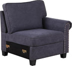 Ball & Cast 116" L-Shaped Sectional Couch - Image 9