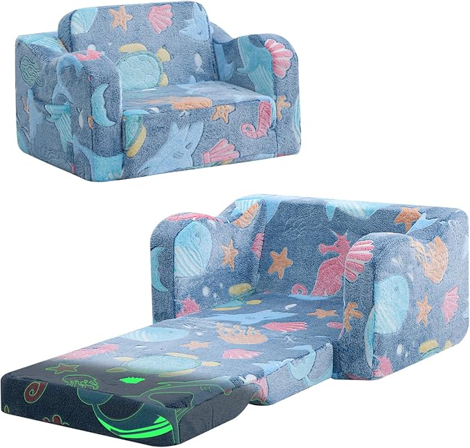 MeMoreCool Glowing Ocean Kids Chair by MeMoreCool