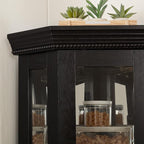 Glass Corner Display Cabinet - Image 4