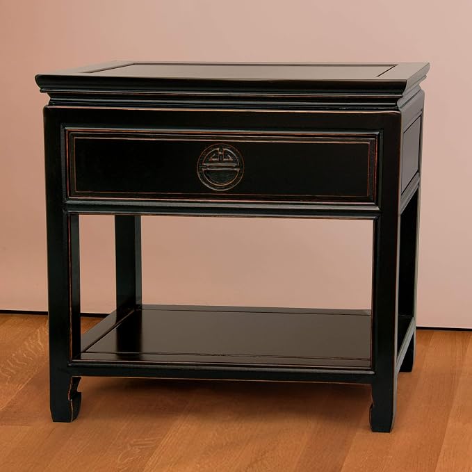 Red Lantern Elegant End Table - Image 7