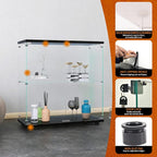 Beauty4U Glass Display Cabinet - Image 6