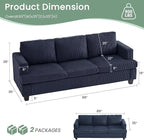 YOUDENOVA Sofa, Modern Comfy Couches - Image 2