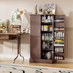 kepptory 47” Pantry Cabinet, Kitchen Pantry Storage Cabinet - Image 5