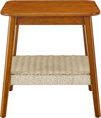 Mid-Century Modern Boho Side Table - Image 6