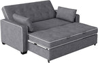 Serta Ainsley 72.6" Convertible Sleeper Sofa, Queen Size, Dreamcoil Comfort - Image 12