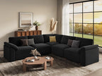 EASE MOOSE Oversized Modular Sectional Sofa, Extra Large L Shape Sectional - Image 5