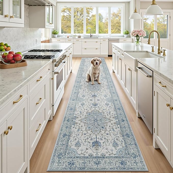 RELEANY Area Rugs 2'x9' Runner Rug Non Slip Washable by RELEANY