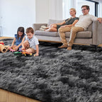 PAGISOFE Dark Grey Large Area Rugs - Image 8