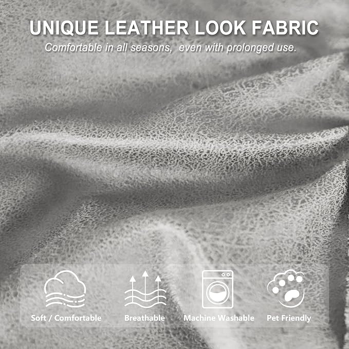 ANARACHON Leather Look Recliner Console Cover - Image 4