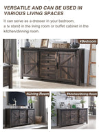 T4TREAM Farmhouse Sideboard Buffet Cabinet - Image 7