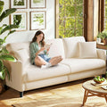 Welzona 83" Couches for Living Room, Teddy Sofa Couch, Comfy Sofas for Living by WelzonaDirect