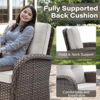 Belord Grand 13 Pieces Outdoor Patio Furniture Set - Image 5