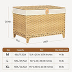Honjourai Wicker Storage Basket - Image 7
