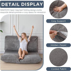 MAXYOYO Folding Sofa Bed, Floor Sofa Convertible Sleeper Chair - Image 4