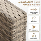 Aoxun Patio Furniture Sets, 8-Piece Outdoor Patio Furniture - Image 5