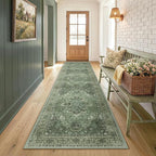 RELEANY Area Rugs 3'x10' Runner Rug Non Slip Washable - Image 2