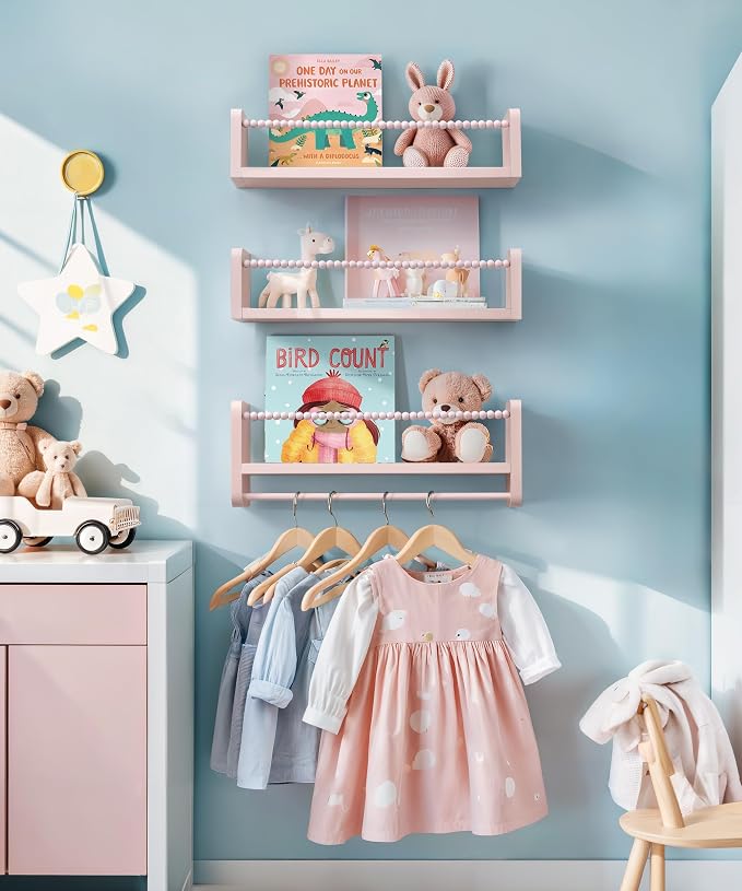 Maxpeuvon Nursery Book Shelves, Bedroom and Kitchen - Image 4