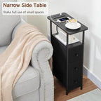 LOAKEKEL Narrow End Table Living Room - Image 4