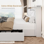 SHA CERLIN King Size Bed Frame - Image 7
