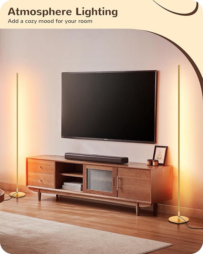 EDISHINE Floor Lamp, Remote Control & Foot Switch Floor Lamps - Image 5