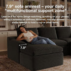 Novilla Modular Cloud Couch, Modern Sectional Sofa - Image 16