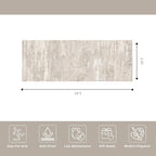 Washable Entryway 2x5 Runner Rug: Easy-Clean Kitchen Bedroom Carpets Non Slip - Image 2