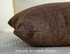 Stellhome Rectangle Linen Throw Pillow Covers Solid Fall Decorative Cushion - Image 3