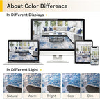RELEANY Washable Area Rugs 3x6 Non-Slip Modern Abstract Soft - Image 9
