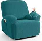 TAOCOCO Oversized Recliner Chair Covers, 1 Seater Streach Recliner Covers Soft by TAOCOCO
