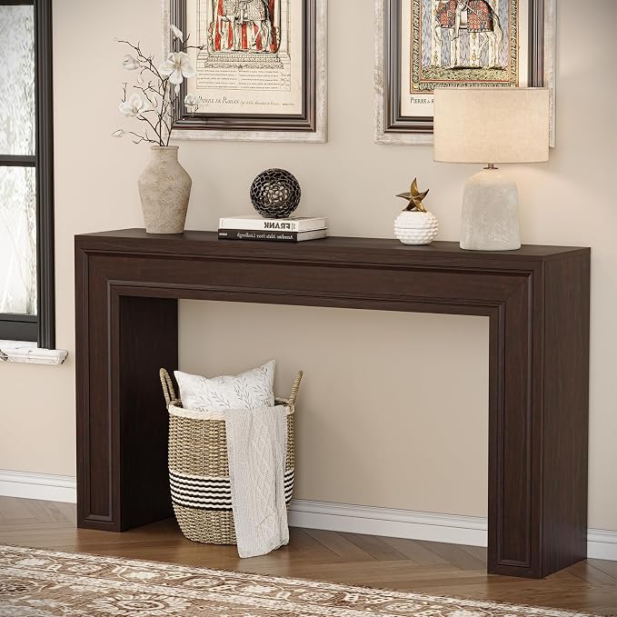 Rresyet 55 Inch Long Console Table, Sofa Table Behind Couch, Entryway Table - Image 7