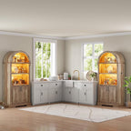 Vlsrka Arched Cabinet, Kitchen Pantry Cabinets - Image 8