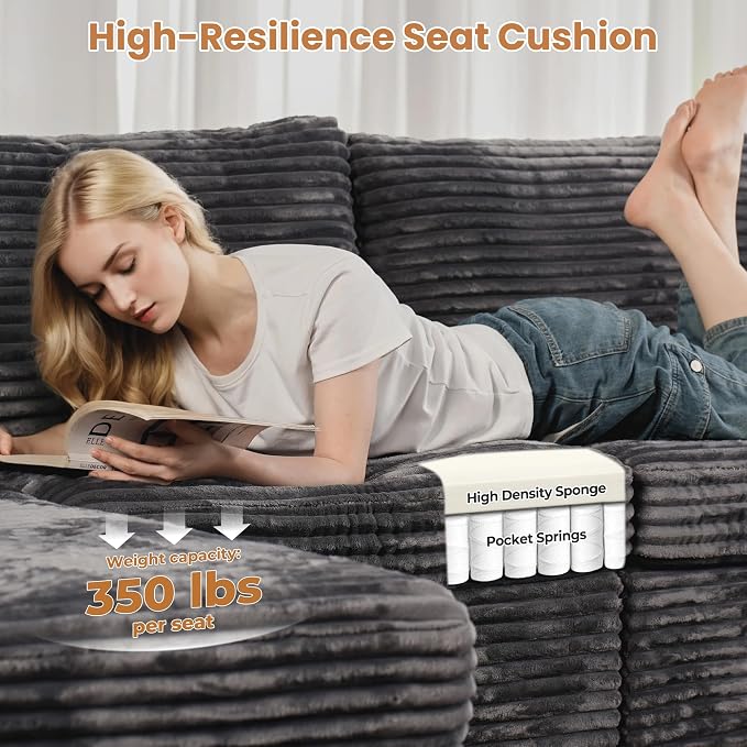 ovios 32.7 inches Armrest Seat Module - Image 5