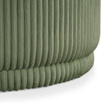 Furniture of America Lennox Modern Chenille 29-inch Round Storage Ottoman - Image 6