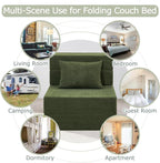 Folding Sofa Bed, 4 in 1 Convertible Sleeper Chair - Image 9
