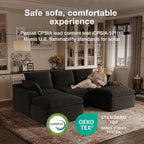 Novilla Modular Cloud Couch, Modern Sectional Sofa - Image 24