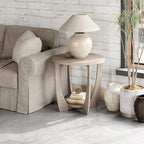 Set of 2 Rustic Farmhouse End Table - Image 2