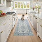 RELEANY Area Rugs 2'6"x8' Runner Rug Non Slip Washable - Image 3