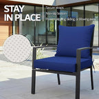 24x24 Inch Outdoor Chair Cushions Set of 4, Patio Furniture Cushions - Image 5