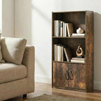 Furinno Gruen Book Shelf, 3-Tier Bookshelf, Bookcase - Image 4