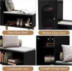 HLR Storage Bench Set of 2, L-Shaped Storage Cabinet - Image 7