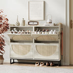Maupvit Large Rattan Shoe Storage Cabinet by MaupvitFurniture