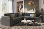 EASE MOOSE Oversized Modular Sectional Sofa, Extra Large L Shape Sectional by EASEMOOSE
