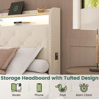 LARMACE Queen Size Bed Frame - Image 8