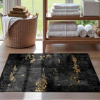 RELEANY Washable Area Rugs 2'x3' Non-Slip Modern Abstract Soft - Image 3