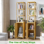 VIAGDO Storage Tall Slim Cabinet - Image 7