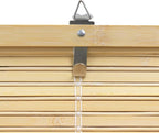 Red Lantern Bamboo Cordless Window Shade - Image 5